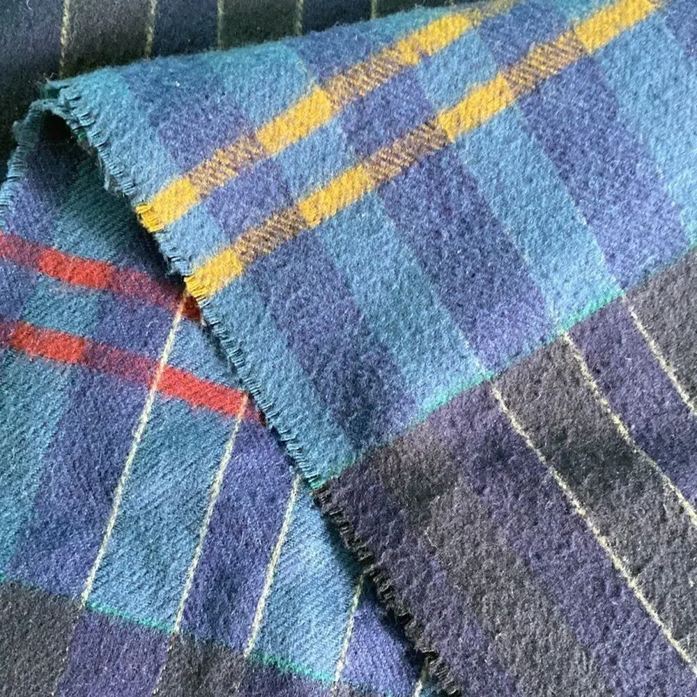 Christopher Hayes blue wool